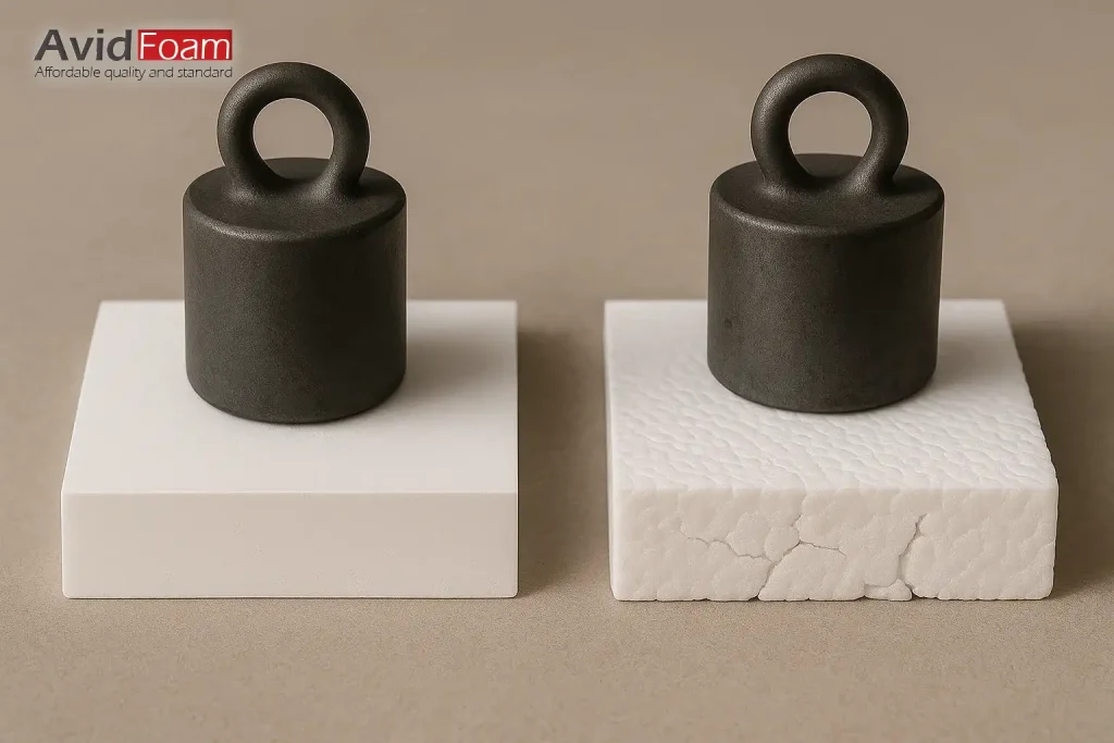 تفاوت فوم برد و یونولیت چیست؟ 4 در استحکام و دوام در یونولیت و فوم برد آوید فوم