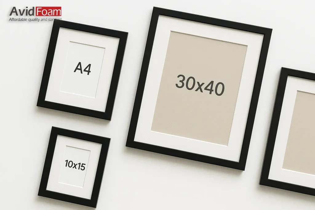 پاسپارتو قاب عکس را بشناسید؛ انواع، کاربردها، مزایا و نکات مهم 3 استاندارد پاسپارتو آوید فوم